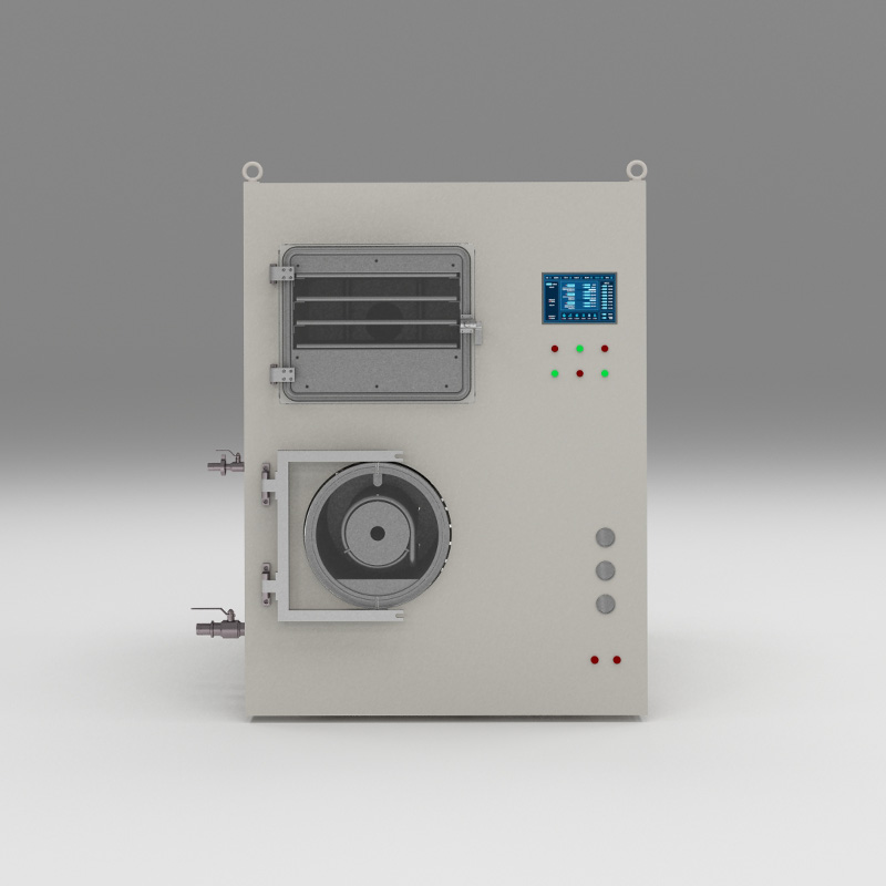 Sağlıklı Snack Dondurularak Kurutulmuş Ürünler için Vakumlu Dondurarak Kurutucu